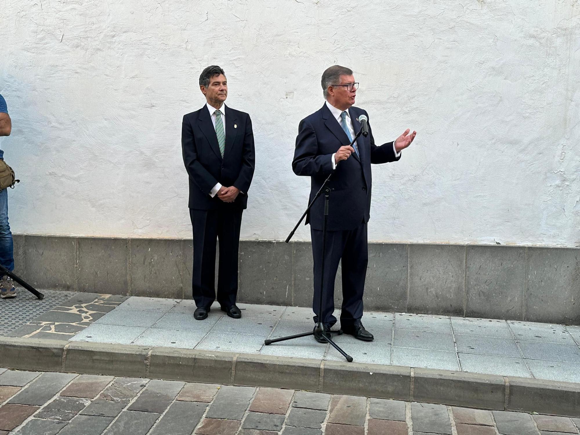 Culminación del hermanamiento de las ciudades de Telde y Gáldar