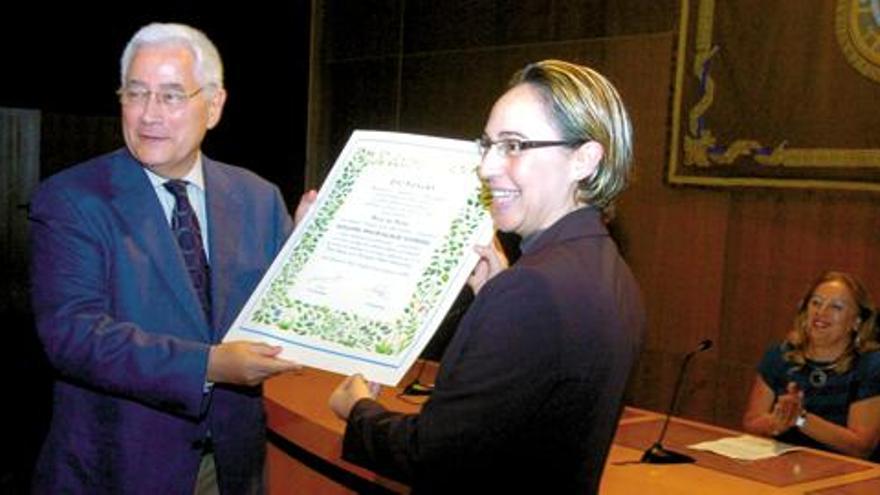 Guillermo García-Alcalde, socio de honor de Promuscan