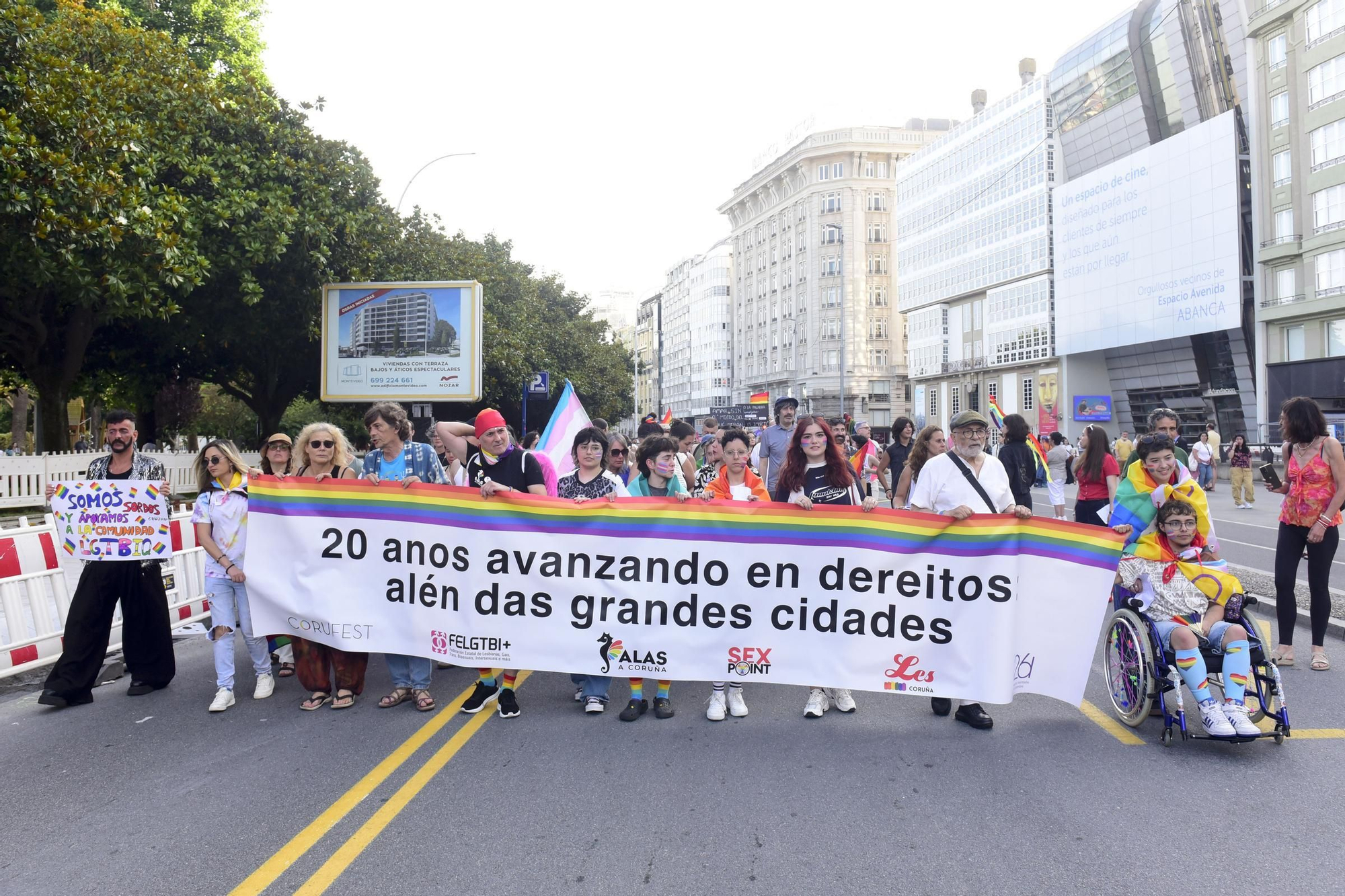 Marcha del Orgullo en A Coruña