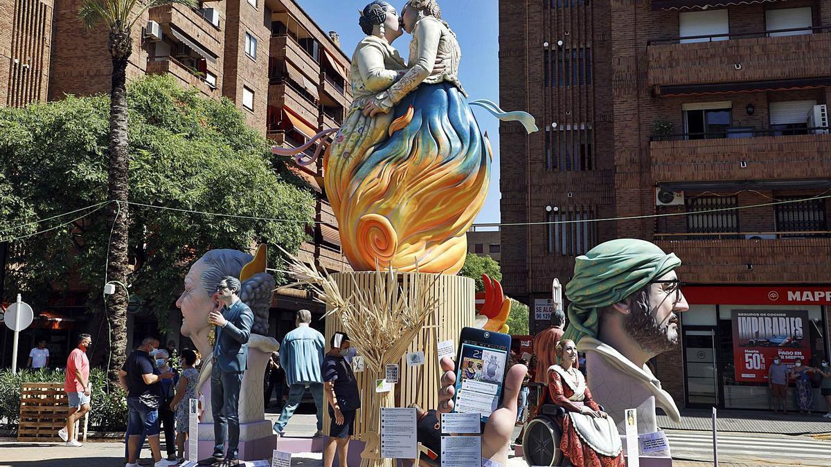 Falla Cronista Vicent Beguer any 2021