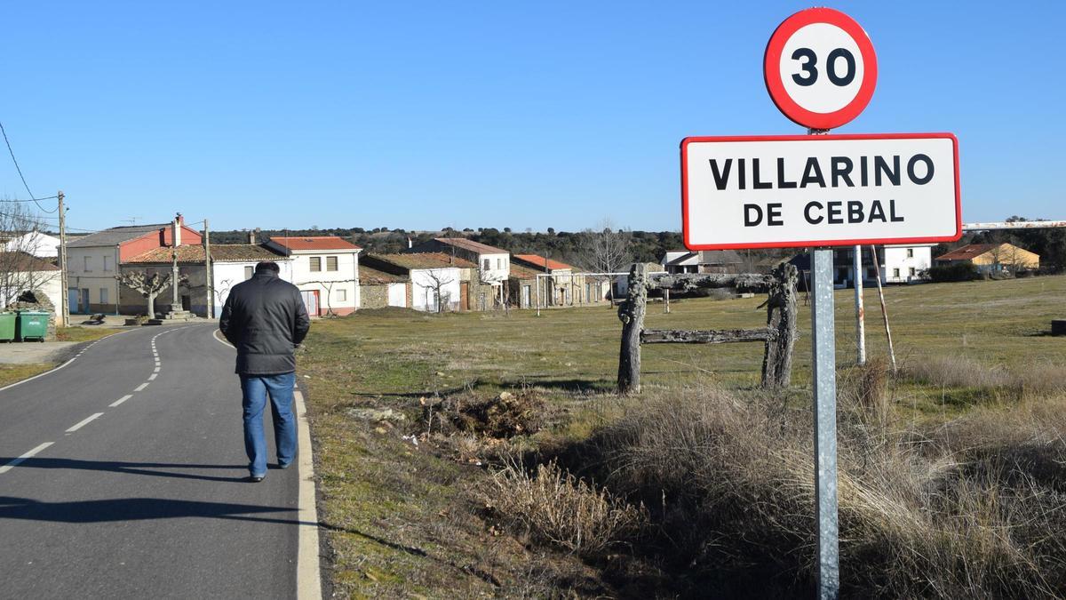 Entrada de Villarino de Cebal