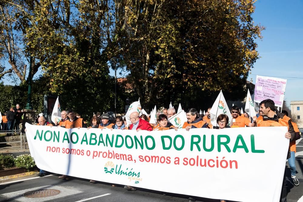 Manifestación en Santiago