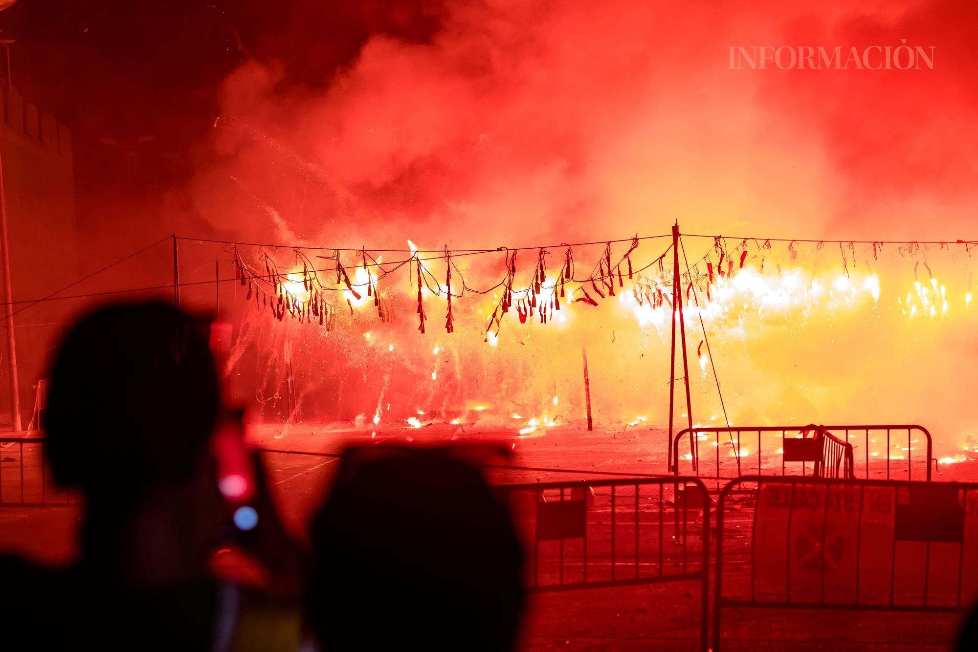 Así ha sido la Mascletà Noctura en las Fiestas de La Nucía