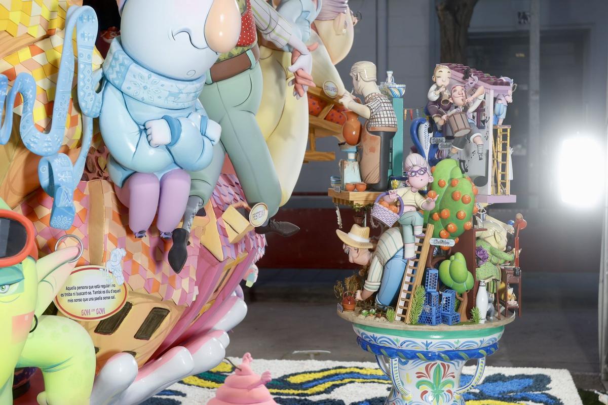 De viaje por la falla infantil de Duque de Gaeta