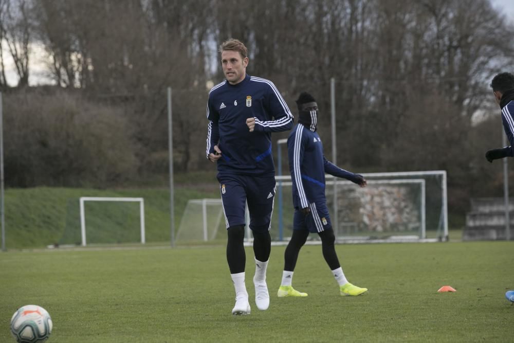 Entrenamiento del Real Oviedo