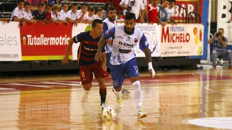 Fotogalería del D-Link Zaragoza contra el FC Barcelona