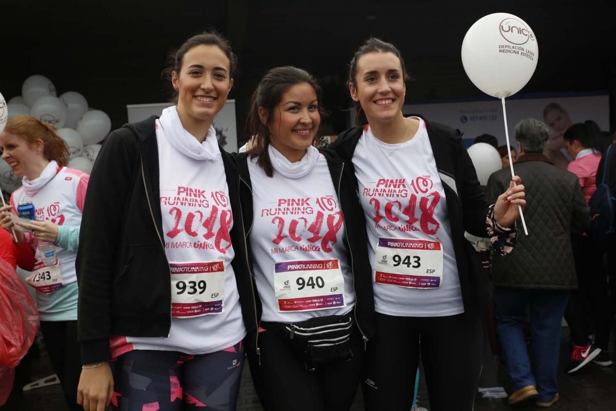 La lluvia no desluce la Pink Running