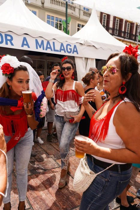 Último día de Feria en el Centro de Málaga