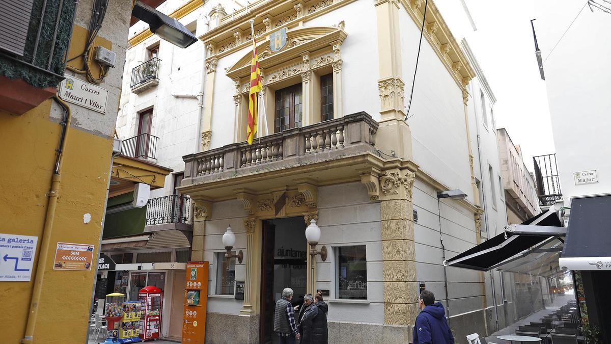 L'ajuntament de Palamós també es troba al Barri Vell, foto d'arxiu.