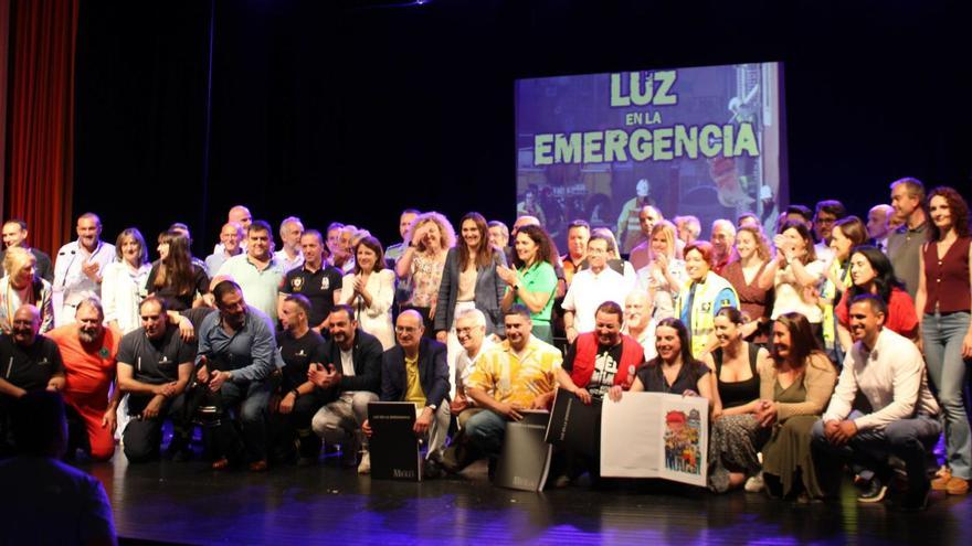 Homenaje a los héroes de la &quot;zona cero&quot; de la explosión que aterrorizó a Mieres: &quot;Sonó como una bomba&quot;