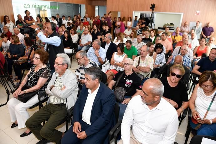 15-06-19   GRAN  CANARIAS  . AYUNTAMIENTO DE INGENIO. INGENIO. Constitución del Ayuntamiento de Ingenio con la toma de posesón, por primera vez, de una mujer como alcaldesa de dicho ayuntamiento Ana Hernández  Fotos: Juan Castro.  | 15/06/2019 | Fotógrafo: Juan Carlos Castro