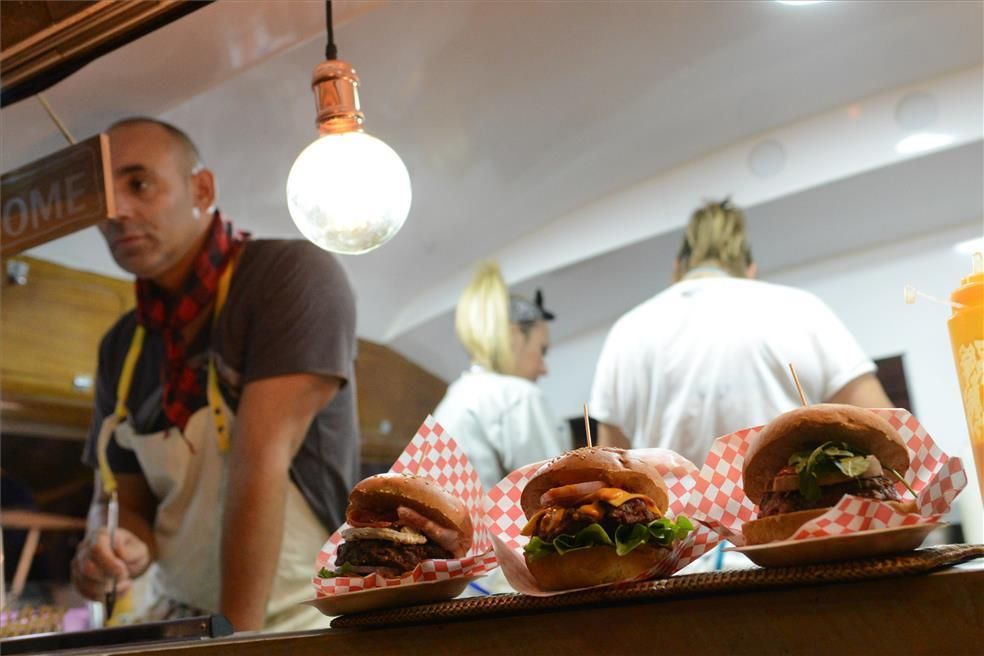 Food trucks en el paseo de Echegaray