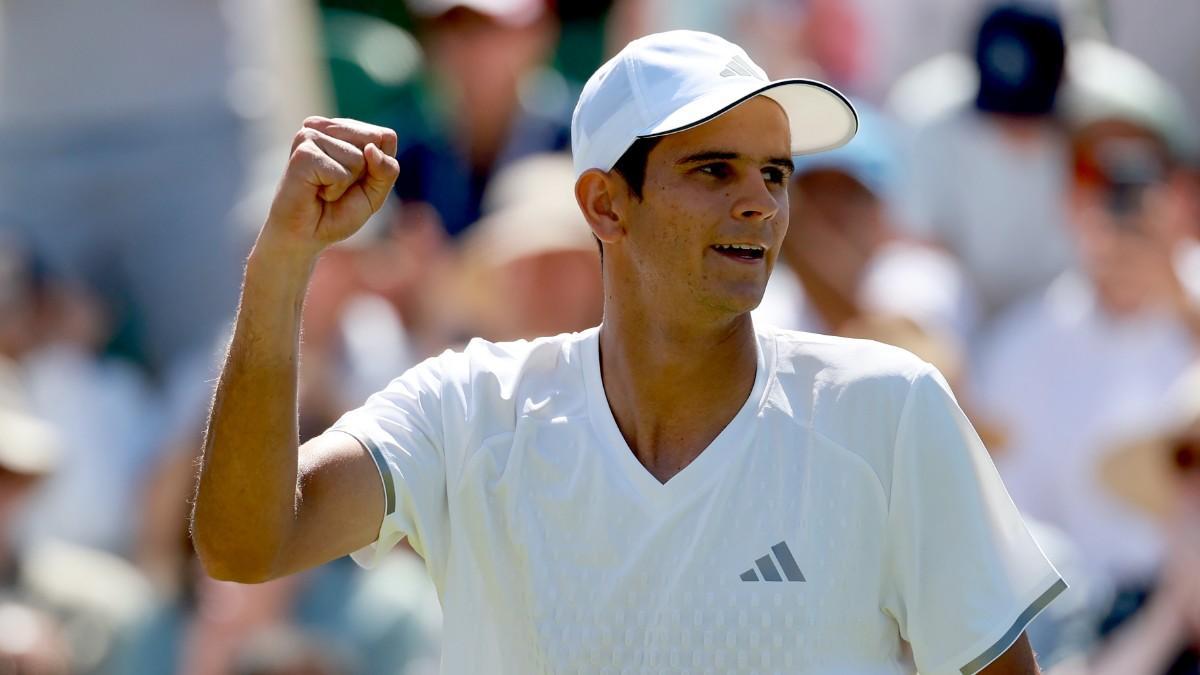 Rafa Jódar, celebrando el triunfo