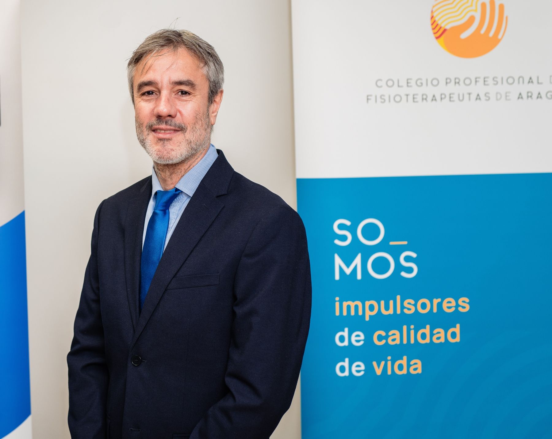 Aitor Garay Sánchez es el decano del Colegio Profesional de Fisioterapeutas de Aragón.