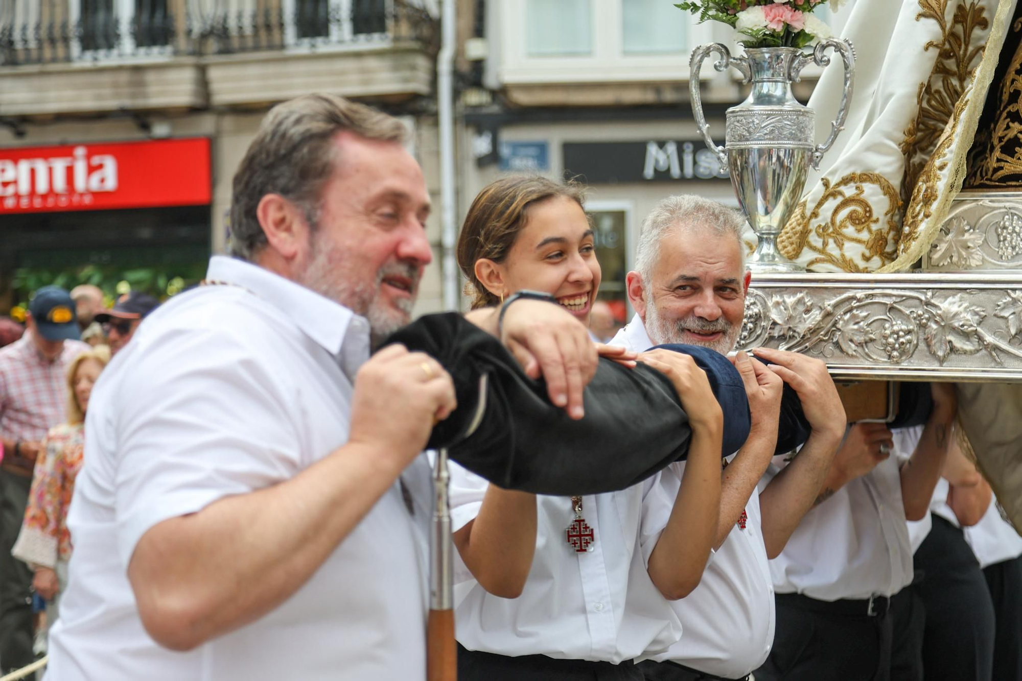 Procesión de la Virgen del Carmen en A Coruña