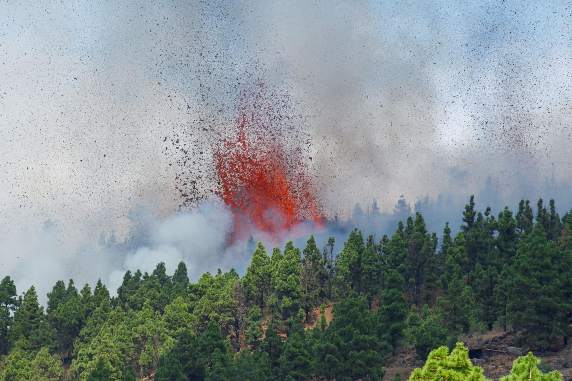 L'erupció del volcà  'Cumbre Vieja'  de l'illa de La Palma