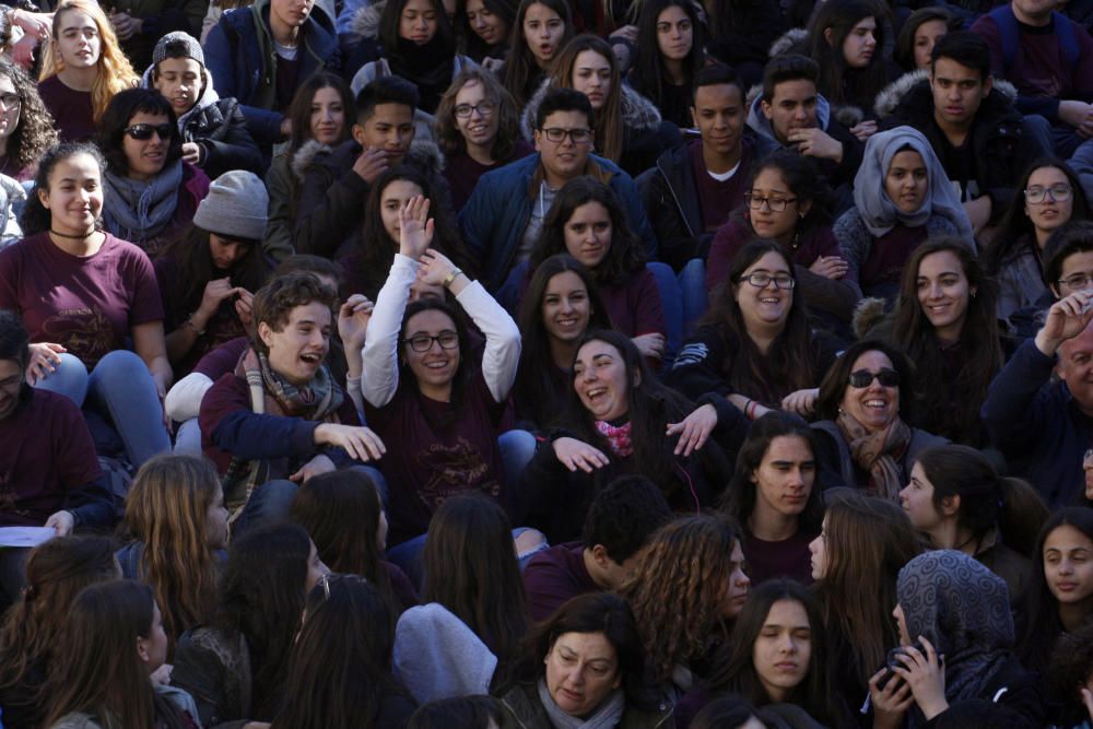 Trobada d''alumnes de llatí de 4t d''ESO a Girona