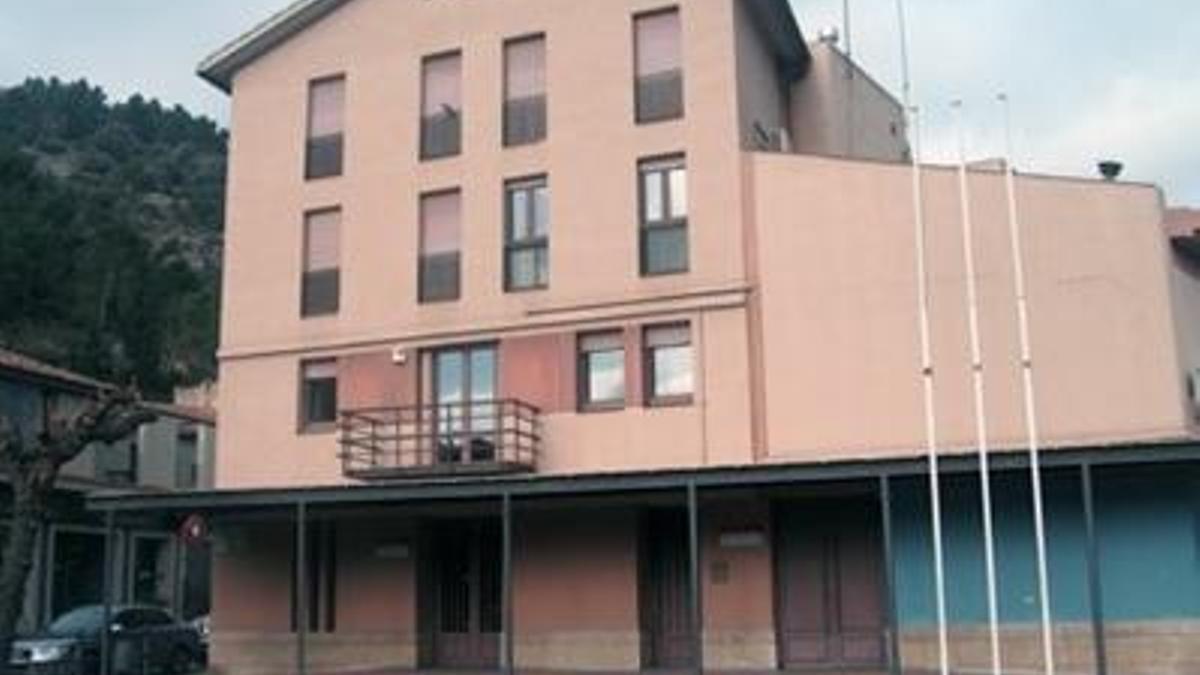 L'edifici de l'Ajuntament de La Pobla