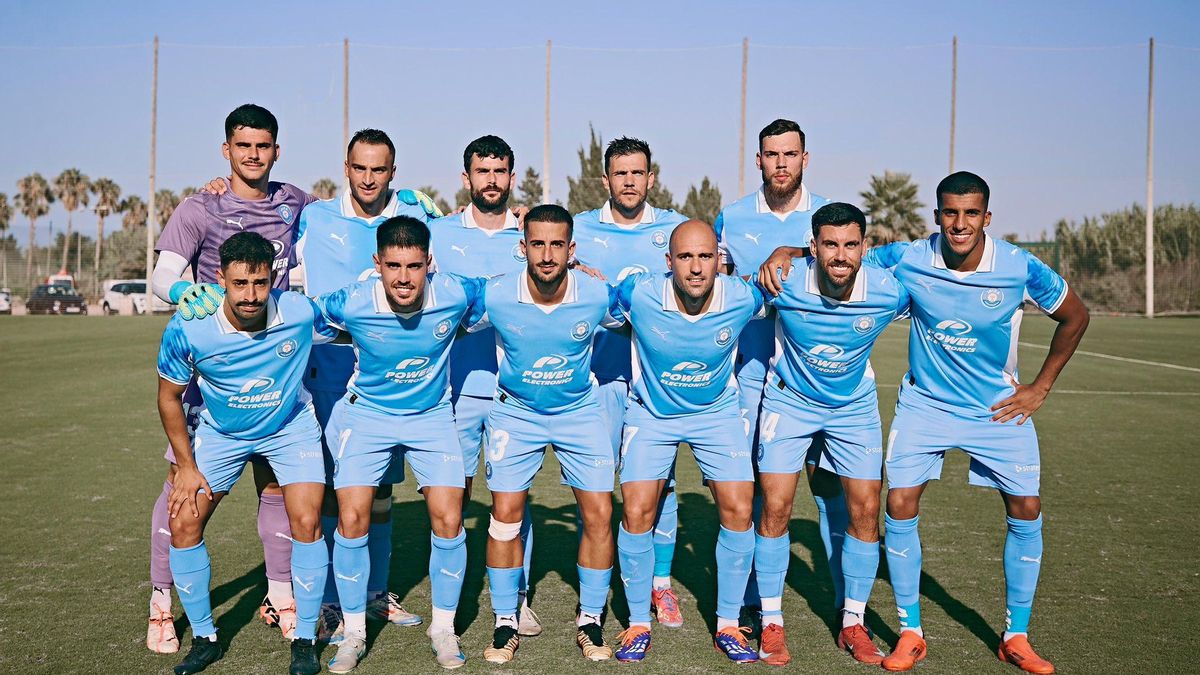 Primer once titular de la UD Ibiza esta pretemporada.