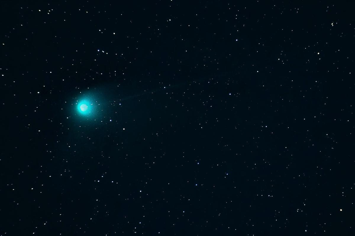 El cometa verde sobrevuela Extremadura