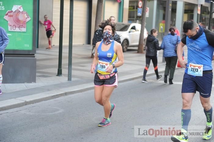 Salida Maratón y Media Maratón de Murcia