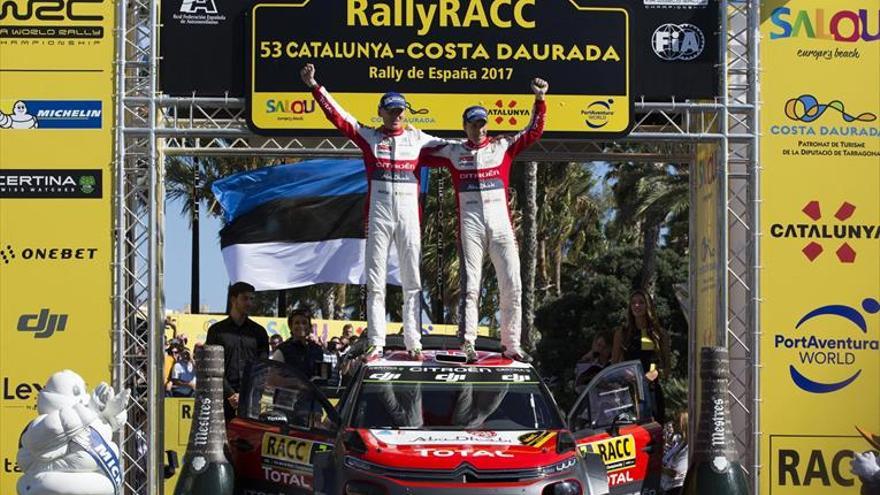 Meeke vuelve a ganar en el Rally Cataluña-España