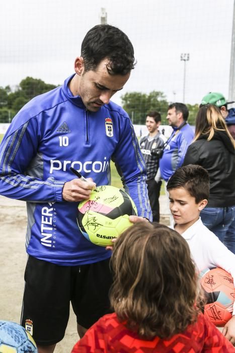 Entrenamiento del Real Oviedo