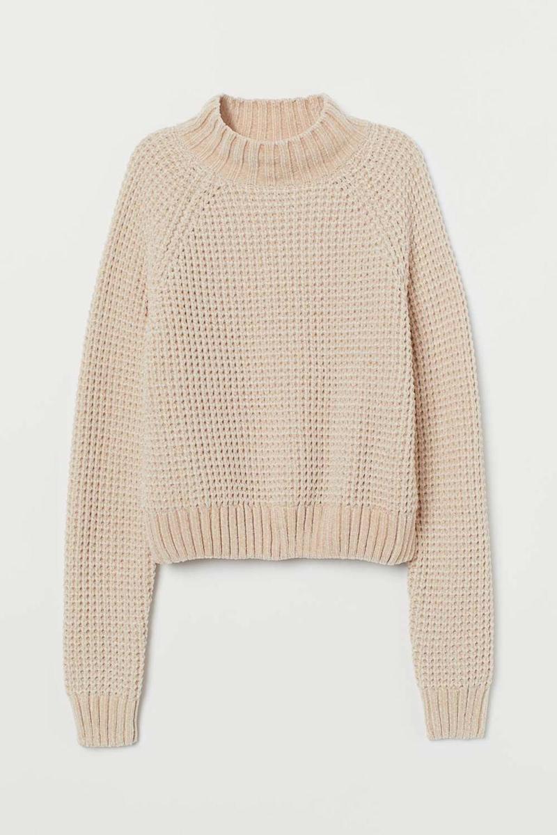 Jersey de punto beige de Divided H&amp;M.