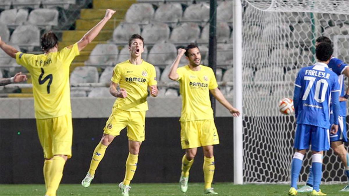 El Villarreal cumple en Chipre y se clasifica como segundo de grupo