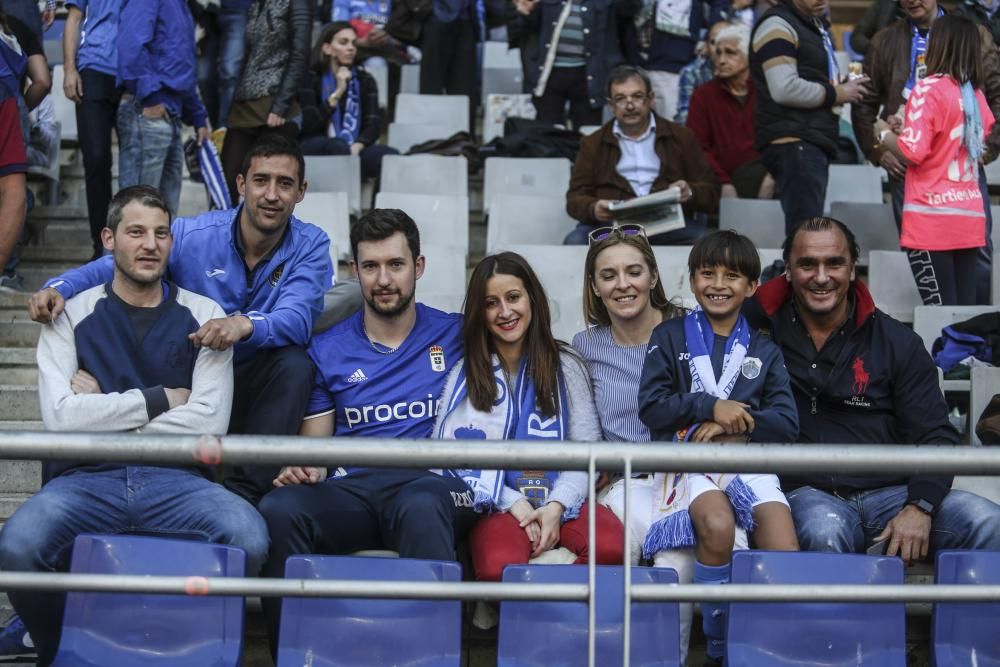 La afición azul no falta a su cita en el Tartiere