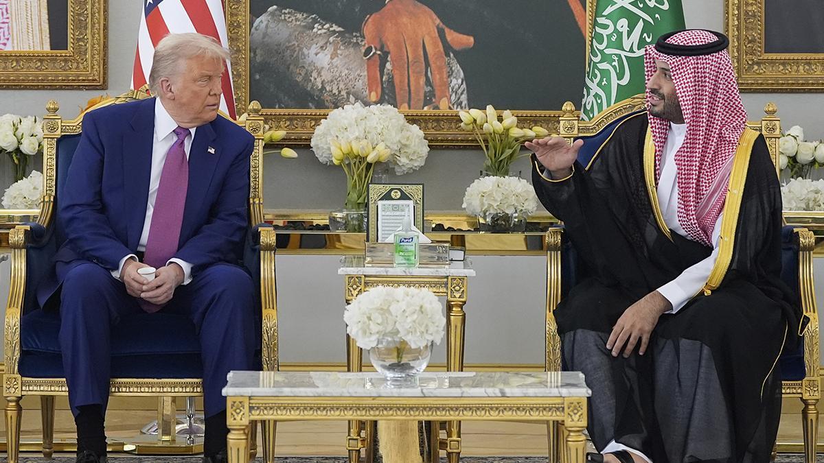 Trump se reúne con el príncipe heredero de Arabia Saudí Mohamed Bin Salmán