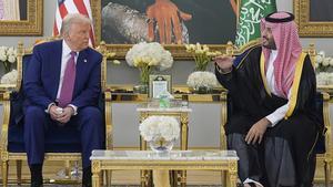 Trump se reúne con el príncipe heredero de Arabia Saudí Mohamed Bin Salmán