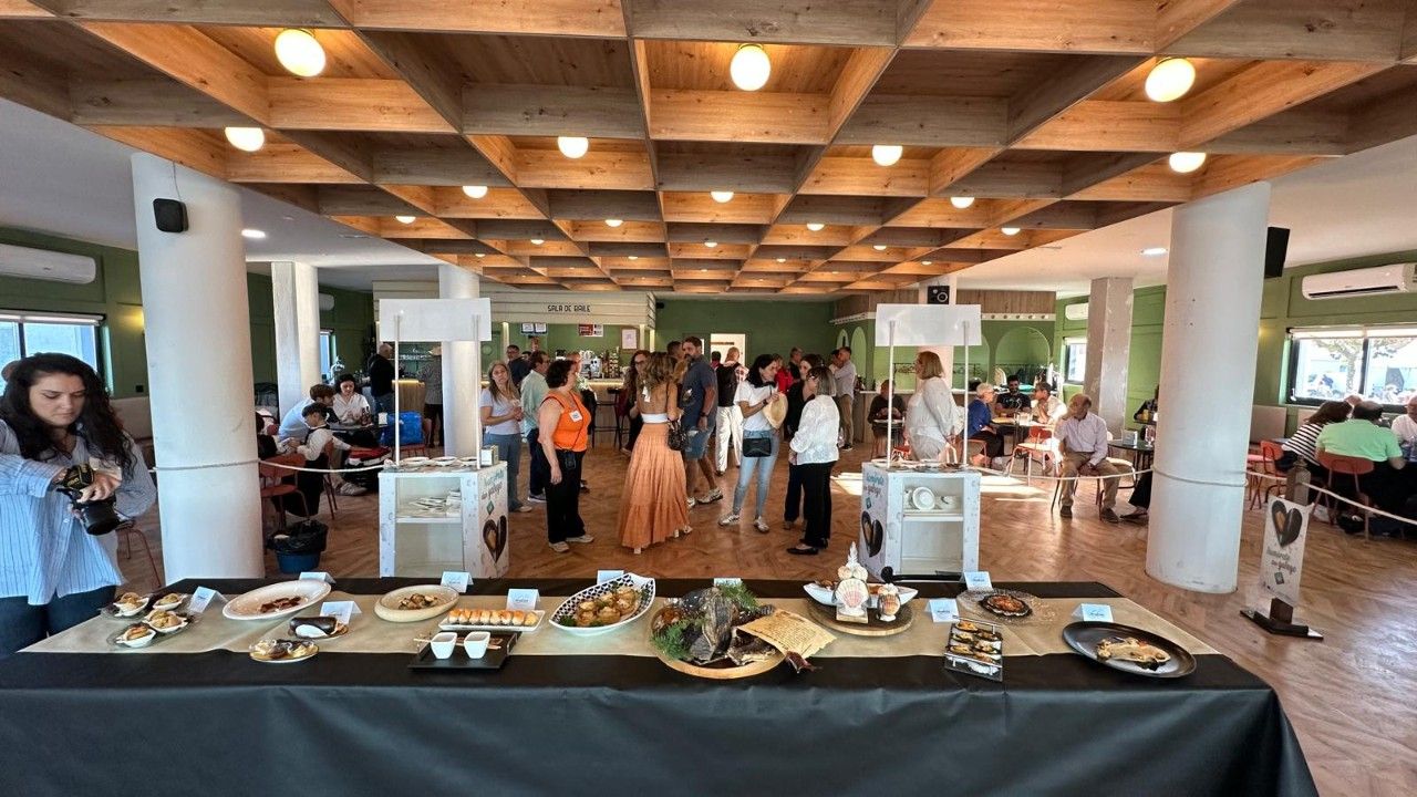 La Festa do Marisco de O Grove, esta mañana.