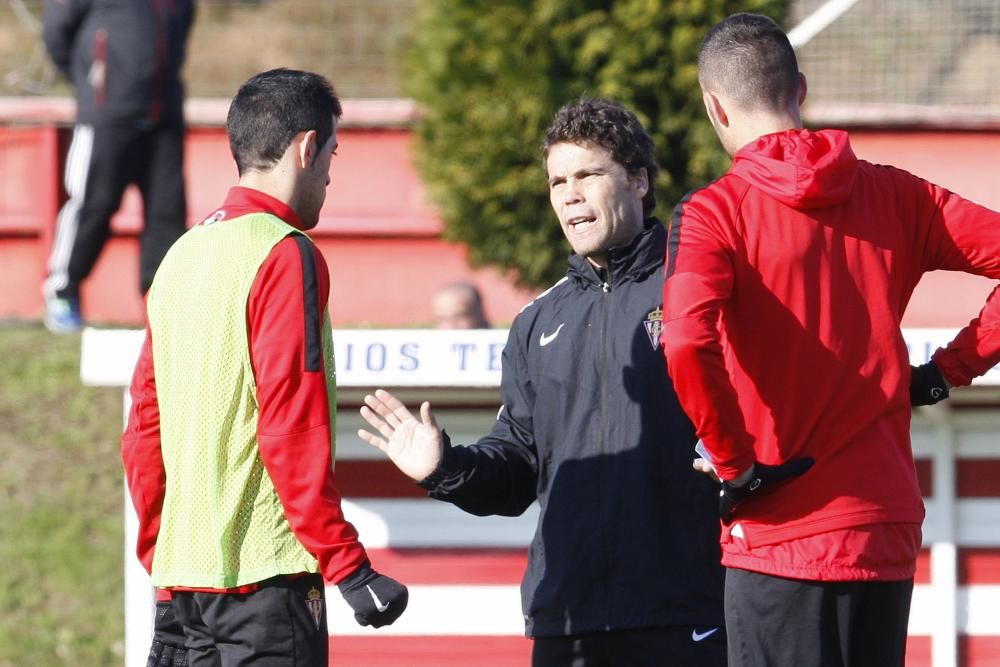 Entrenamiento del Sporting