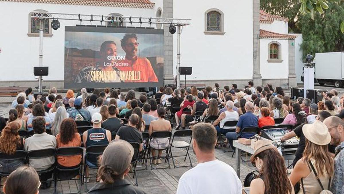 Emisión de los cortometrajes