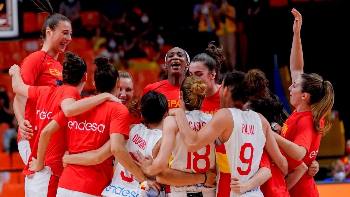 España - Suecia (76-55)