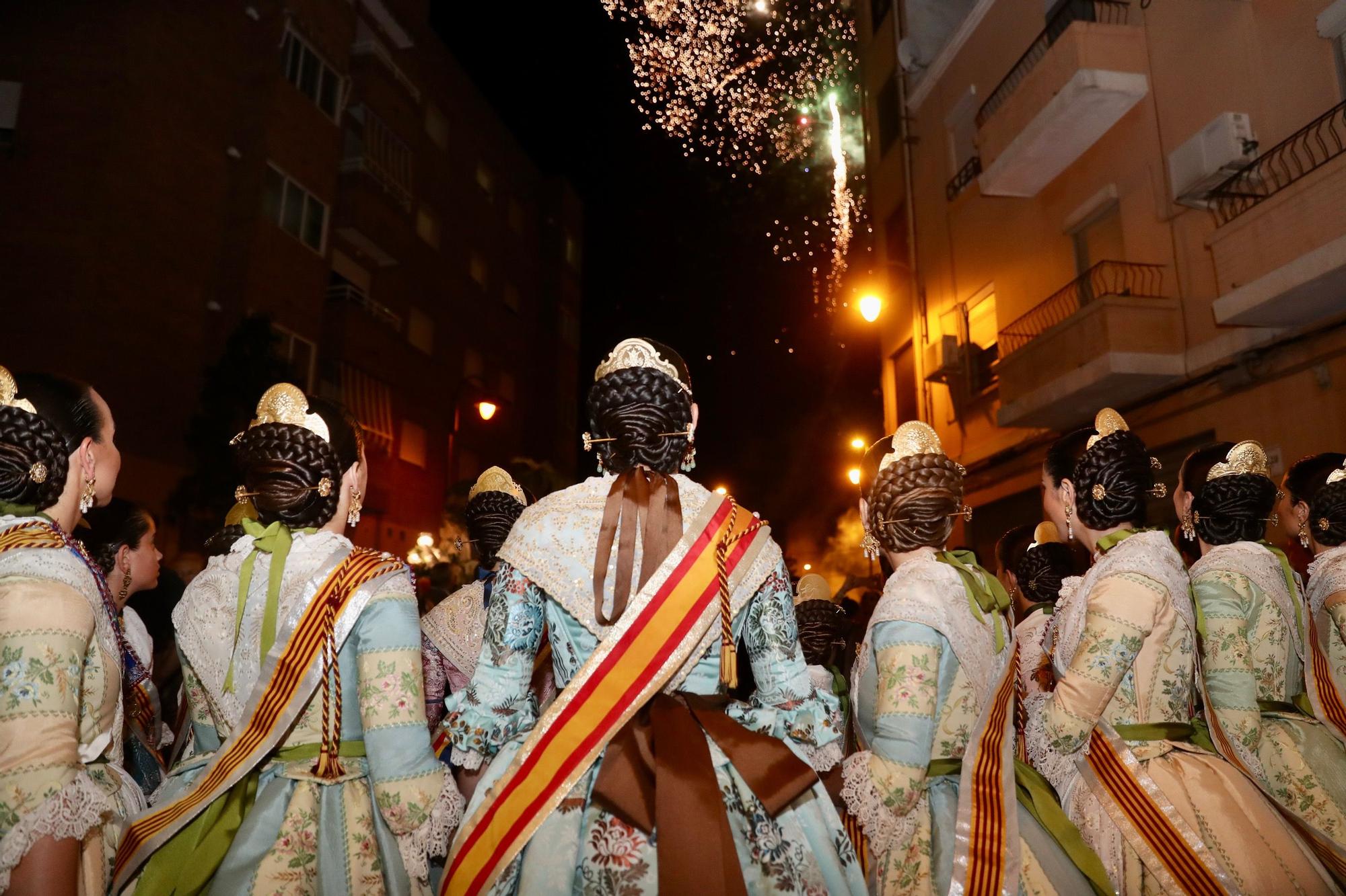 Sant Onofre y Quart reciben a Carmen, Nerea y las cortes