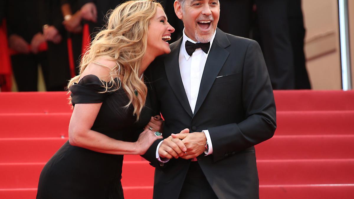 Cannes 2016: Julia Roberts y George Clooney en la alfombra roja