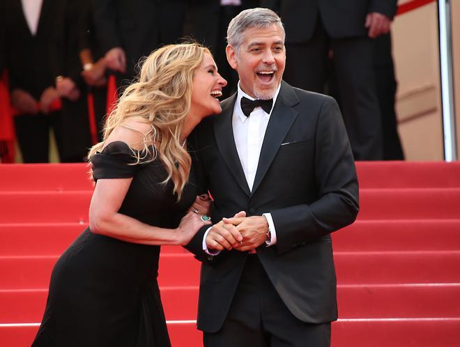 Cannes 2016: Julia Roberts y George Clooney en la alfombra roja