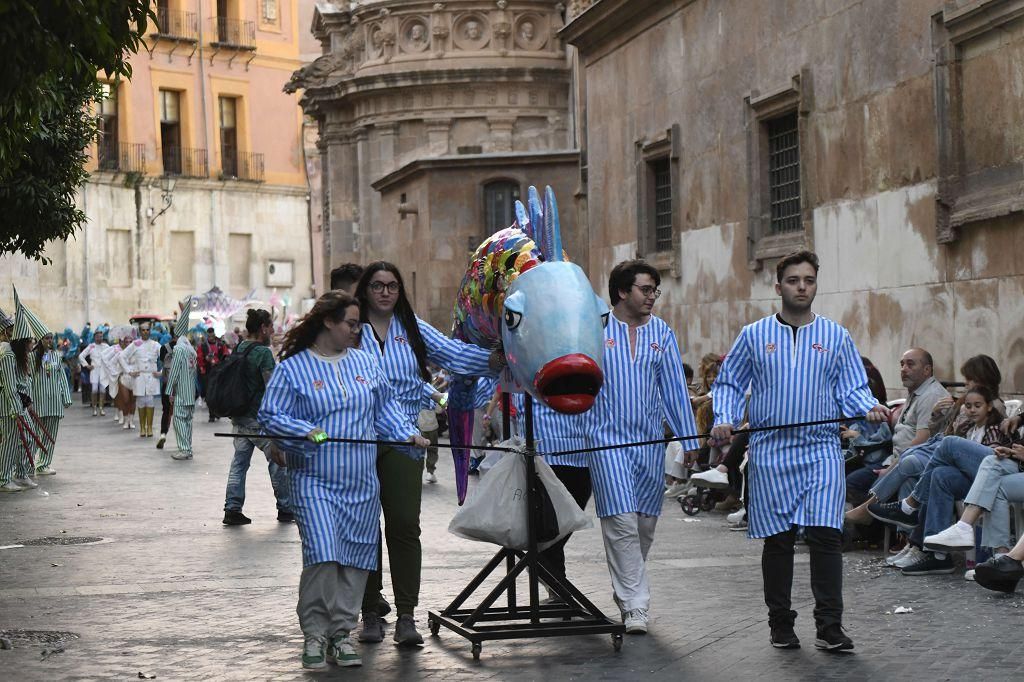 Las mejores imágenes del desfile de la llegada de la Sardina a Murcia