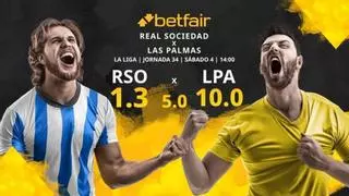 Real Sociedad vs. UD Las Palmas: horario, TV, estadísticas, clasificación y pronósticos