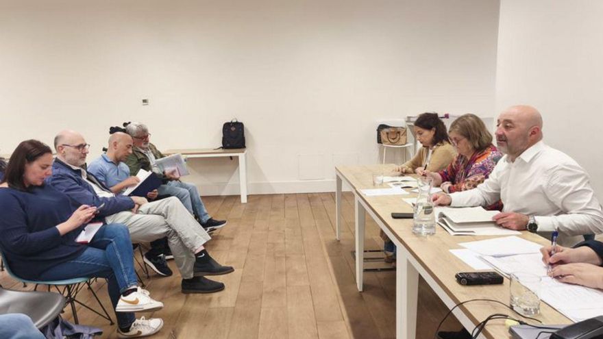 Guzmán Pendás, a la derecha, preside el consejo sectorial de discapacidad.