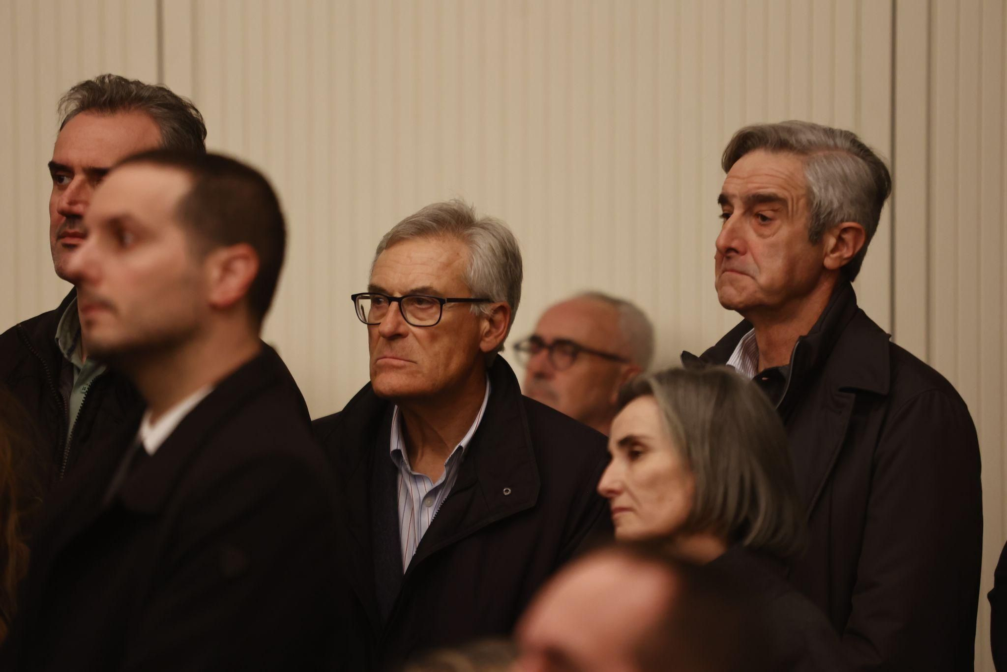 Los asistentes a la presentación del libro de Francisco Camps en un hotel de València