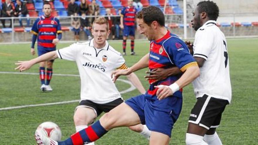 El Mestalla cae ante el Llagostera