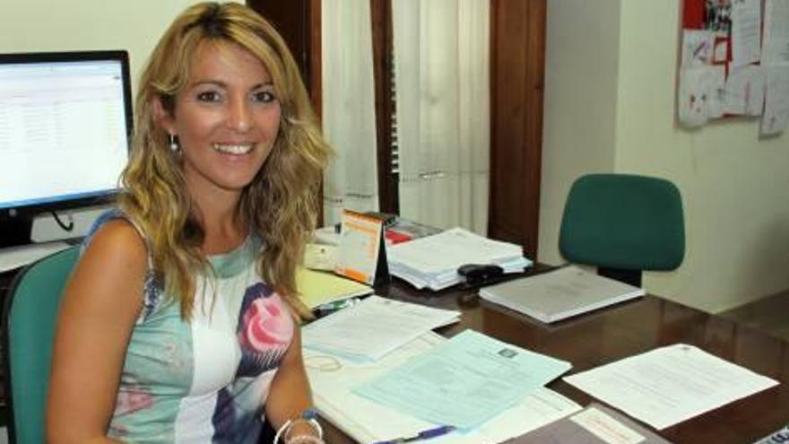 La regidora de Hacienda, Estefanía Gonzalvo (PP).
