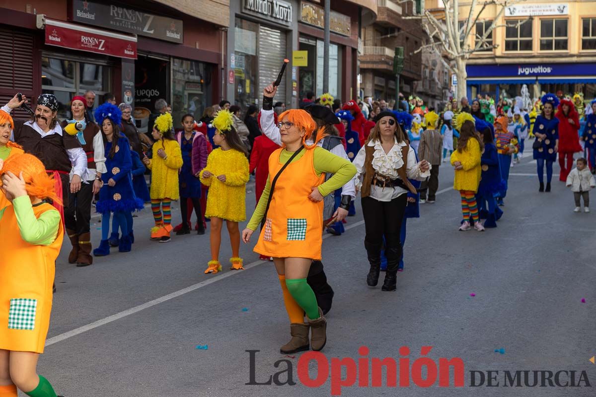 Los niños toman las calles de Cehegín en su desfile de Carnaval