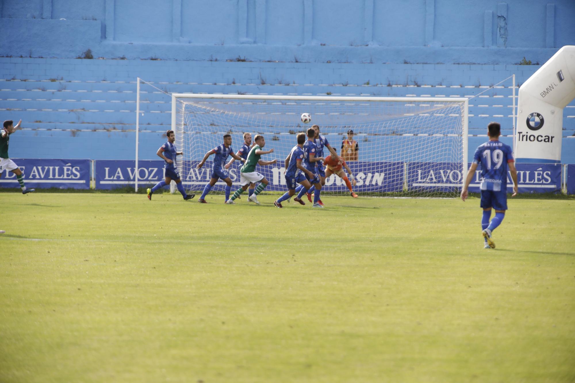 Las imágenes de la primera jornada de los asturianos en Segunda RFEF