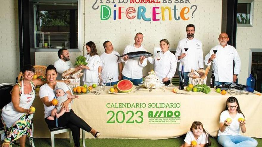 La gastronomía más solidaria de la Región se vuelca con Assido en su calendario de 2023