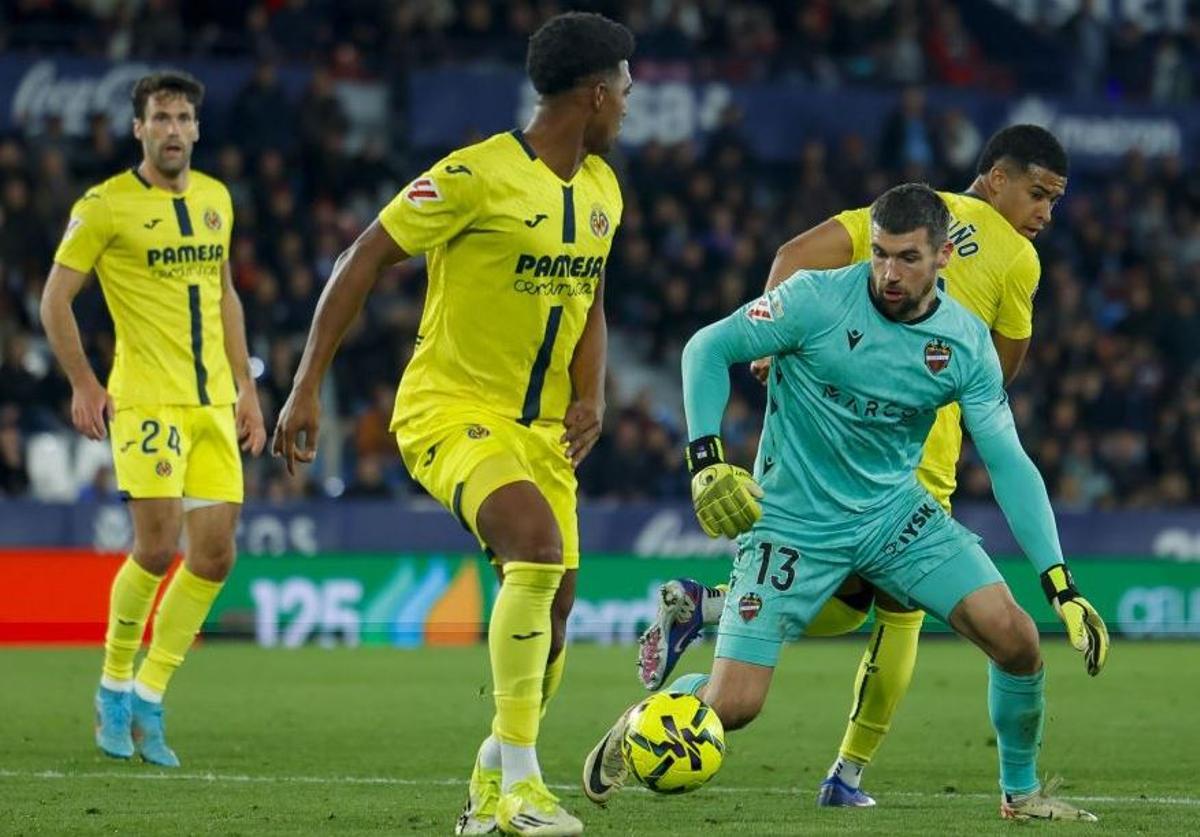 El Villarreal ganó 0-1 el derbi de la jornada 16 en Orriols