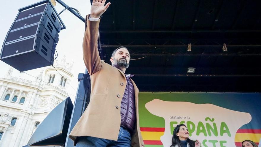 Santiago Abascal ha declinado asistir a la gala de los Goya que se celebrará en Málaga.